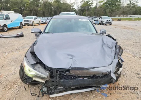 2019 Infiniti Q50 3.0T Luxe from USA, damaged, VIN JN1EV7AP2KM518895